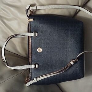 Anne Klein Blue White bag new